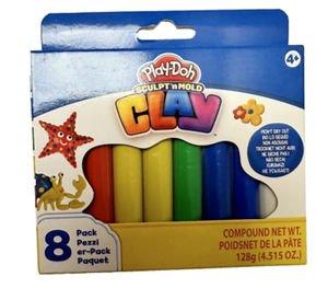 lot 40856 image: Play-Doh Sculpt n Mold 8 Pack Clay Set