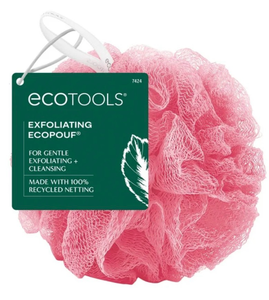 lot 40859 image: EcoTools Exfoliating EcoPouf Bath Sponge, Recycled Netting, for Adults 1 Count