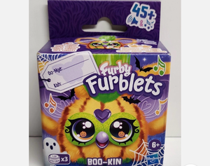 lot 40890 image: Hasbro Furby Furblets Boo-kin Mini Pumpkin
