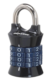 lot 40924 image: Master Lock W1535D Combination Padlock