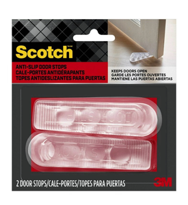 lot 40933 image: Scotch Anti-Slip Door Stops 2-Pack