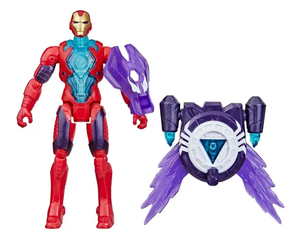lot 40941 image: Marvel Avengers VenomVersus Epic World of Action Anti-Venom Iron Man Figure with Battle Gear Accessories, 4-Inch (10 cm) Super Hero Toys, Kids Ages 4