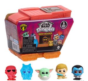 lot 40955 image: Star Wars Doorables Squish Squadron 5-Pack