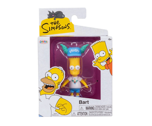lot 40963 image: The Simpsons 2.5 inch Tall Scaled Collectible Bart