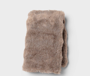 lot 40996 image: Threshold Body Pillow Cover Bubble Taupe