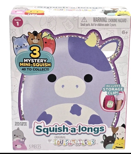 lot 41278 image: Squishmallows Squish-a-Longs Series 1 Mystery Pack