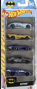 lot 41297 image: Hot Wheels Batman 5-Pack DC Collection