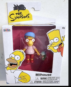 lot 41328 image: The Simpsons Milhouse 2.5 inch Action Figure by Jakks Pacific