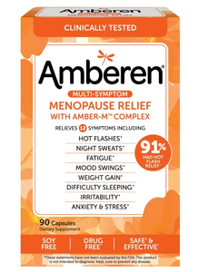 lot 41356 image: Amberen Multi-Symptom Menopause Relief Supplement