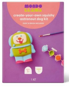 lot 41361 image: Mondo Llama DIY Squishy Astronaut Dog Kit