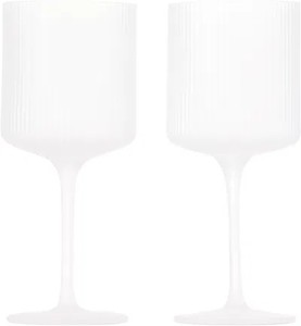 lot 41284 image: Ripple White Wine Glass