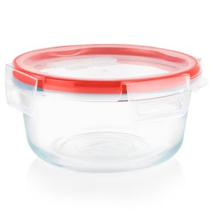 lot 41295 image: Pyrex Freshlock 4-Cup Round Storage Container