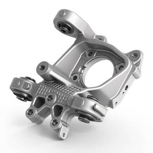 lot 5551 image: Riyhch 5090073AE Rear Left Suspension Spindle Steering Knuckle fits for Jeep Cherokee L4 V6 2.4L 3.2L 2014-2018 OE# 5090073AD 5090073AA 5090073AB 5090073 Driver Side - Retail $136