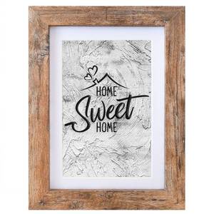lot 39418 image: Califortree 5x7 Picture Frame - Can Display Photo 4x6 with Mat, Wood Frame with Shatterproof Plexiglass, Horizontal and Vertical Display for Wall and Tabletop, Rustic Brown - Retail $5