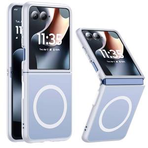 lot 39419 image: FNDMIL NO.1 Magnetic for Motorola Razr Plus 20252024 Case Compatible with MagSafeMilitary ShockproofTranslucent Matt Soft Silicone Bumper for Moto Razr 20252024 Case,White - Retail $18