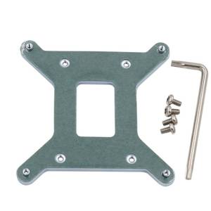 lot 39423 image: GENNEL Metal LGA1700 Motherboard Backplate, CPU Radiator Base Heatsink Mounting Backplane for Intel LGA 1700 - Retail $12