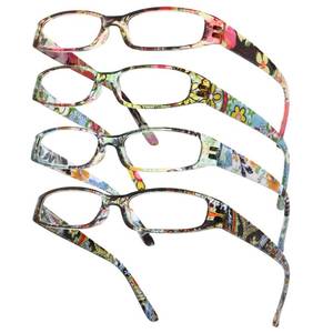 lot 39454 image: Gaoye 4-Pack Readers for Women, Blue Light Blocking Reading Glasses, Stylish Reading Glasses for Women in 4 Patterns 2.0 - Retail $12