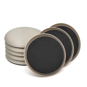 lot 39474 image: Furniture Sliders, 8 Pcs 3 12 Furniture Sliders Pads for Hardwood Floors, Chair Legs Floors Protectors, Reusable Round Glides Glider, Heavy Duty Furniture Movers Sliders - Retail $5