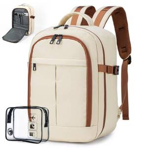 lot 48066 image: COSCOOA Small Travel Backpack 20L,United Airlines Personal Item Bag 17x10x9 inch,Flight Approved Underseat Ryanair 40x20x25 CM Carry on Luggage Bag,Mochila de Viaje,Cabin Size Backpack - Retail $33