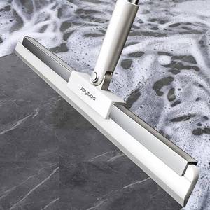 lot 48099 image: Rubber Squeegee Broom for Floor,62 Long Handle Window Squeegee, Silicone Pet Hair Remover,Magic Squeegee Broom for Indoor Cleaning,Cleans Glass, Hair, fine dust, Liquids, Suitable Smooth Floors, Rugs - Retail $8