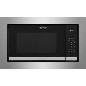 lot 743 image: Frigidaire - Gallery 2.2 Cu. Ft. Built-In Microwave - Stainless Steel