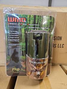 lot 749 image: Case Pack of 8 WMD Scent Dispenser Kit - Pleasant Ridge Outdoors.  NEW $$
