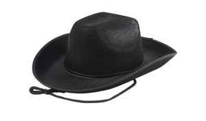 lot 3006 image: Lot of 8, U.S. Toy H244 Cowboy Hat  Black