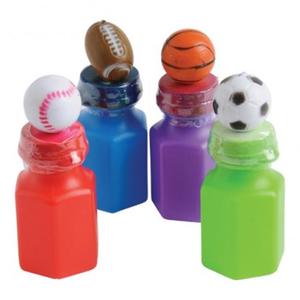 lot 3010 image: US Toy 1458X11 Sports Head Bubbles - 12 Pack