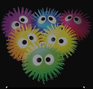 lot 3015 image: Flashing Puffer WEyes - 12 Count