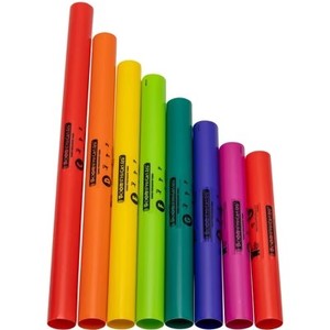 lot 3024 image: Rhythm Band Boomwhackers 8 Note Diatonic Set