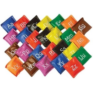 lot 3032 image: Creative Minds Alphabet Bean Bags - Set of 26