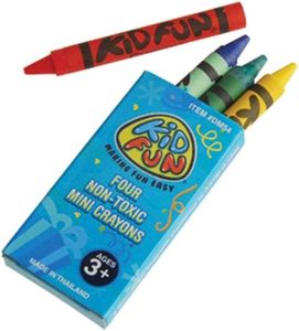 lot 3043 image: Large lot of U.S. Toy DM54 Mini Crayons (4 Box)