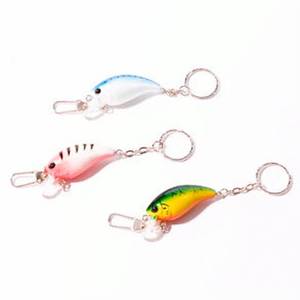 lot 3047 image: Lot of 24, KC226 Fish Lure Keychains