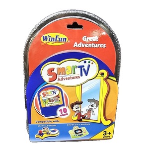 lot 3059 image: Lot of 12, WinFun SmarTV Adventures electronic game, a plug-and-play toy compatible with the SmarTV 2-in-1 Handheld system.