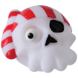 lot 3087 image: US Toy 4509X9 Popping Eye Pirate Skulls - 9 Pack