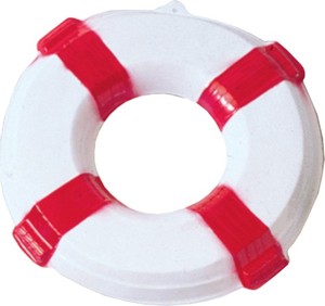 lot 3090 image: Lot of 12, US Toy Company OD44 Lifebuoy