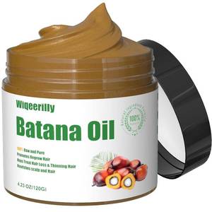 lot 3111 image: Batana Oil for Hair Growth, 100% Raw Batana Oil Dr Sebi Organic, Unrefined Sourced from Honduras, Batana Hair Mask Hair Growth Prevent Hair Loss for Men & Women. BB 4302028