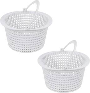 lot 3149 image: SPX1091C Replacement Above Ground Skimmer Basket for Hayward SP1091 WB736660,SP1091 with Handle -2pcs