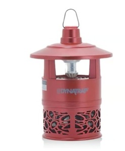 lot 6002 image: DynaTrap XL Insect Trap For 14 Acre w Extended Life UV LED BulbBrick Red,