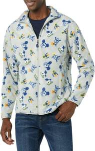 lot 6040 image: Amazon Essentials Disney  Marvel  Star Wars Mens Polar Fleece Full-Zip Mock Jackets