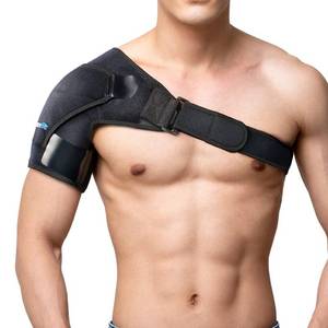 lot 6101 image: Branfit Recovery Shoulder Brace and Arm Sling for Men & Women, Shoulder Compression for Injury Relief and Adjustable Comfort, RightLeft Size Small
