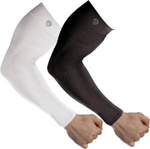lot 6127 image: Arm Sleeves for Men Women Cover Up Cooling Sports Compression Sleeves