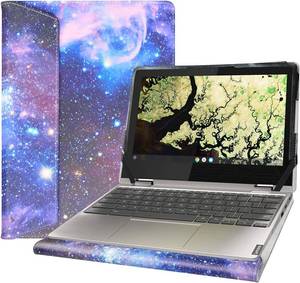 lot 6195 image: Alapmk Protective Case Cover for Lenovo Chromebook C340 C340-11 Chromebook Flex 3i IdeaPad Flex 3 11IGL05 11.6 LaptopNot fit Chromebook C340-15Chromebook C330-11,Galaxy