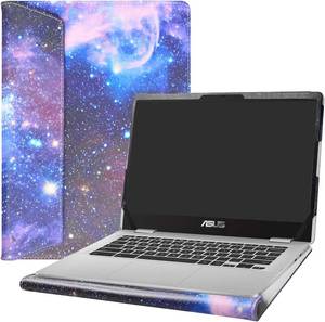 lot 6196 image: Alapmk Protective Case for ASUS Chromebook C423NAVivobook S 14X OLED S5402Zenbook Pro 14 Duo OLED UX8402 & case for Acer Chromebook Spin 514 CP514-1H CB514-2H 14,Galaxy