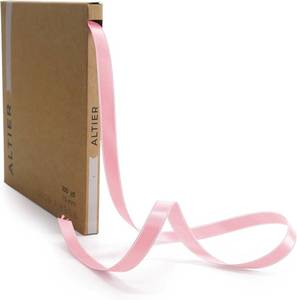 lot 6209 image: Altier Double Face Satin Ribbon 38 inch x 100 Yards Lt Pink for Gift Wrapping Wedding Bouquet Invitation Party Christmas Holiday