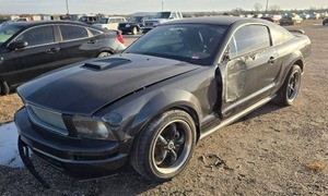 lot 2457 image: 2008 Ford Mustang Gray