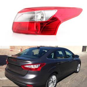 lot 1070 image: Tail Light Compatible with Ford Focus Sedan 2012 2013 2014 with Bulb Replace FO2819151 (Right Passenger Side) - Retail $60