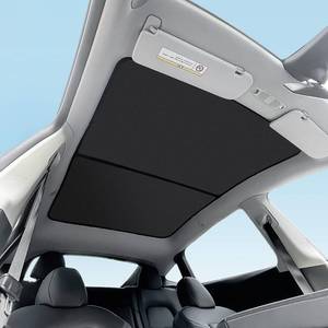 lot 1092 image: Topfit for Model Y Sunshade Roof Window Insulation UV Rays Protection Sun Shade for Tesla Model Y Heat Blocking Shades Shading Rate 99% - Retail $35