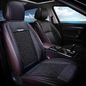 lot 1210 image: Beaded seat covers for cars - Breathable with Massage, Anti-Sweat, and Back Support Features - Wooden beaded seat covers for trucks Sedans, SUVs - car seat beads Universal Fit (1 Unit - Royal Black) - Retail $60