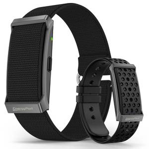 lot 43748 image: Smart Bracelet, Wearable Activity & Fitness Tracker Band, 24H Sleep Tracker, All-Day Continuous Heart Rate Blood Pressure Stress HRV Monitor, 173 Sport Modes Smart Wristband with Free APP Black - Retail $120